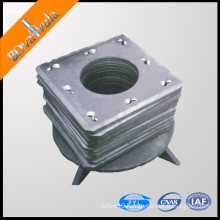 Square Pipe pile end plate with good price 400mm-600mm